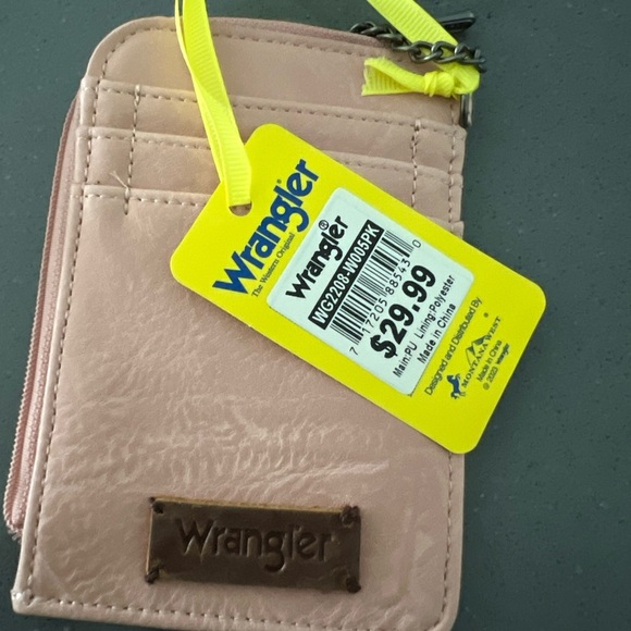 Wrangler Pink card holder - Picture 1 of 4